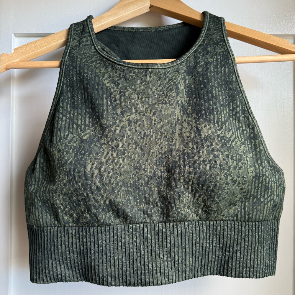 Lululemon Camo Green Women's Tank Top
